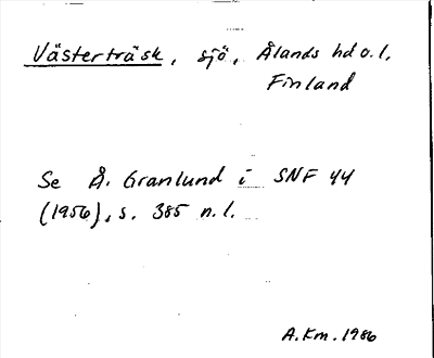 Bild på arkivkortet för arkivposten Västerträsk