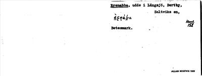 Bild på arkivkortet för arkivposten Ersnabba