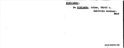 Bild på arkivkortet för arkivposten Fjällskär, se Fjälskär