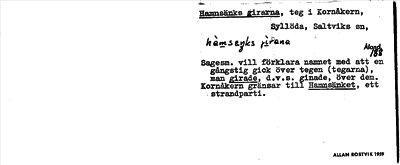 Bild på arkivkortet för arkivposten Hamnsänks girarna