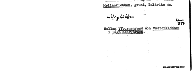 Bild på arkivkortet för arkivposten Mellanklobben