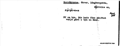 Bild på arkivkortet för arkivposten Norråkrarna