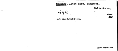 Bild på arkivkortet för arkivposten Näskärr