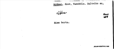 Bild på arkivkortet för arkivposten Riåker