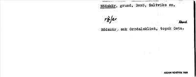 Bild på arkivkortet för arkivposten Rödskär