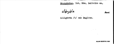 Bild på arkivkortet för arkivposten Storgärdan