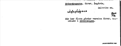 Bild på arkivkortet för arkivposten Söderskogarna