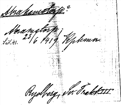 Bild på arkivkortet för arkivposten Abrahamstorp?