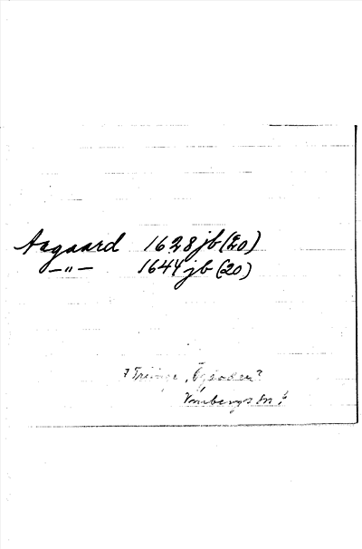 Bild på arkivkortet för arkivposten Aagaard