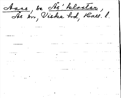 Bild på arkivkortet för arkivposten Aars, se Ås kloster