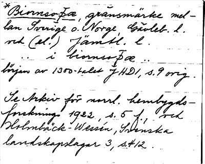 Bild på arkivkortet för arkivposten *Biornoþæ