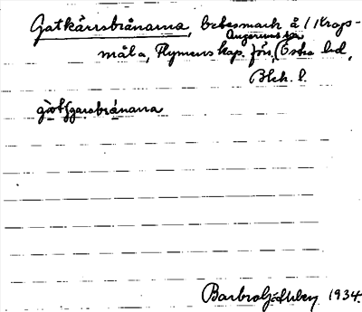 Bild på arkivkortet för arkivposten Gatkärrsbrånarna