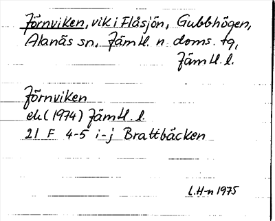 Bild på arkivkortet för arkivposten Jörnviken
