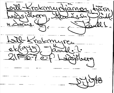 Bild på arkivkortet för arkivposten Lill-Krokmyrtjärnen