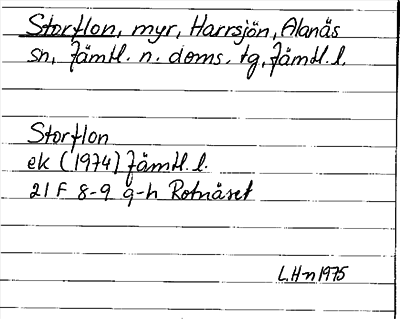 Bild på arkivkortet för arkivposten Storflon