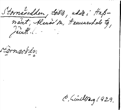 Bild på arkivkortet för arkivposten Stornäsudden
