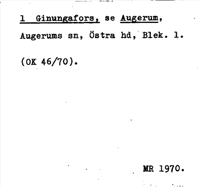 Bild på arkivkortet för arkivposten Ginungafors