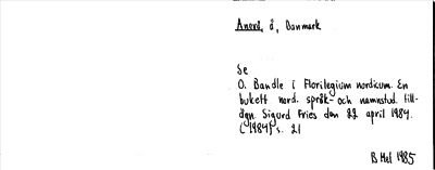 Bild på arkivkortet för arkivposten Anerå