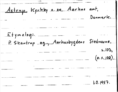 Bild på arkivkortet för arkivposten Astrup