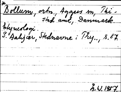 Bild på arkivkortet för arkivposten Bollum