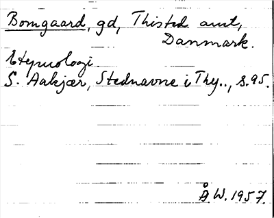 Bild på arkivkortet för arkivposten Bomgaard