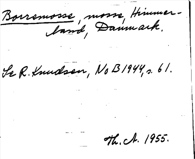 Bild på arkivkortet för arkivposten Borremosse