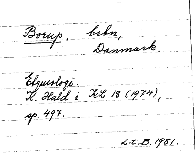 Bild på arkivkortet för arkivposten Borup