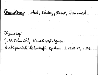 Bild på arkivkortet för arkivposten Branderup