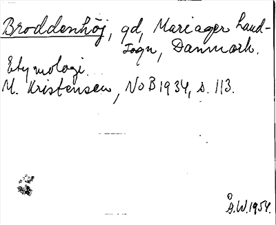 Bild på arkivkortet för arkivposten Broddenhöj