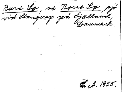 Bild på arkivkortet för arkivposten Bure Sø, se Borre Sø