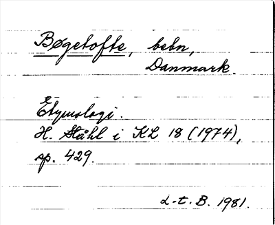 Bild på arkivkortet för arkivposten Bøgetofte