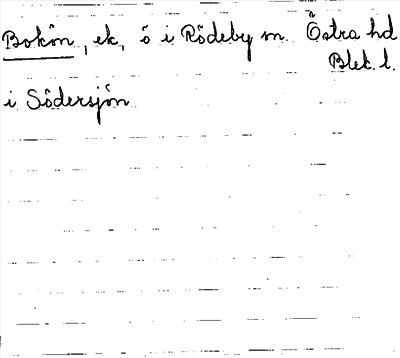 Bild på arkivkortet för arkivposten Bokön