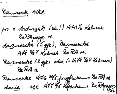 Bild på arkivkortet för arkivposten Danmark