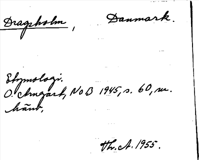 Bild på arkivkortet för arkivposten Dragsholm
