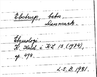 Bild på arkivkortet för arkivposten Ebstrup