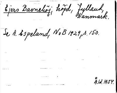 Bild på arkivkortet för arkivposten Ejers Bavnehöj