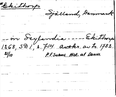 Bild på arkivkortet för arkivposten Ekithorp