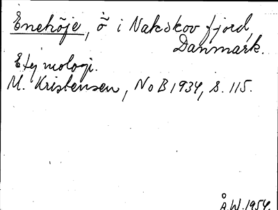 Bild på arkivkortet för arkivposten Enehöje