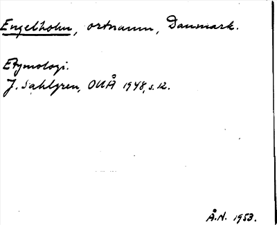 Bild på arkivkortet för arkivposten Engelholm