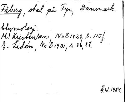 Bild på arkivkortet för arkivposten Fåborg