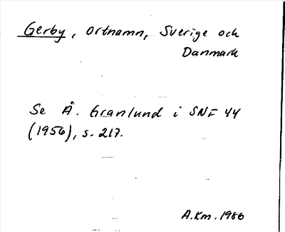 Bild på arkivkortet för arkivposten Gerby