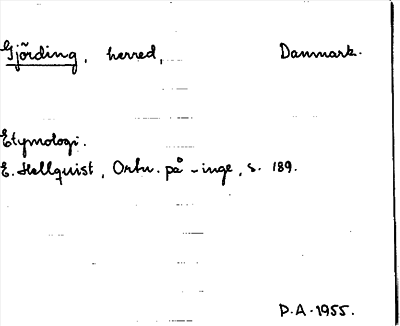 Bild på arkivkortet för arkivposten Gjörding