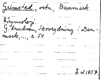 Bild på arkivkortet för arkivposten Grimsted
