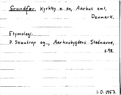 Bild på arkivkortet för arkivposten Grundfør