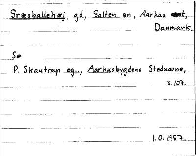 Bild på arkivkortet för arkivposten Græballehøj