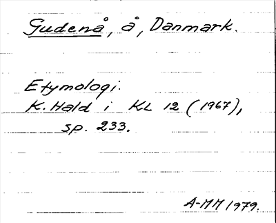 Bild på arkivkortet för arkivposten Gudenå
