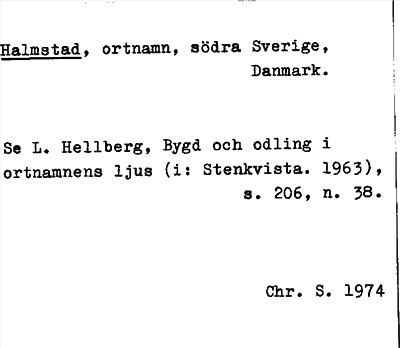 Bild på arkivkortet för arkivposten Halmstad