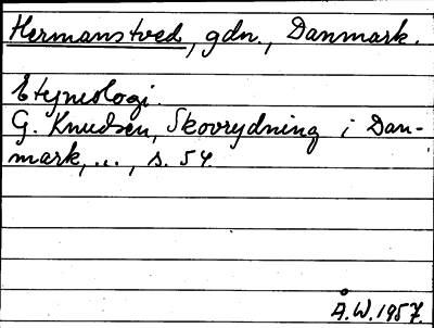 Bild på arkivkortet för arkivposten Hermanstved
