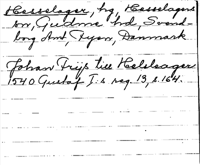 Bild på arkivkortet för arkivposten Hesselager