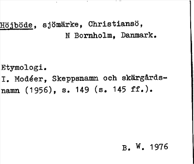 Bild på arkivkortet för arkivposten Höjböde
